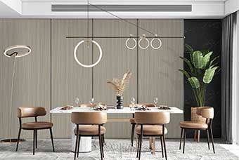 湖南轻奢风格-餐厅