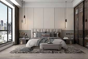 湖南现代风格-卧室