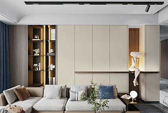 湖南北欧风格-客厅