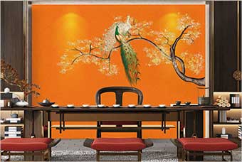 湖南森佰汇航空纤维墙咔（春花秋月）