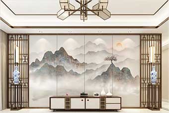 湖南森佰汇航空纤维（山水画系列）