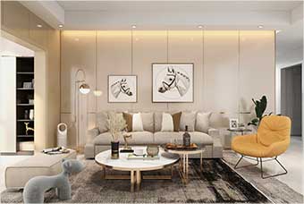 湖南客厅空间案例