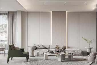 湖南客厅空间案例